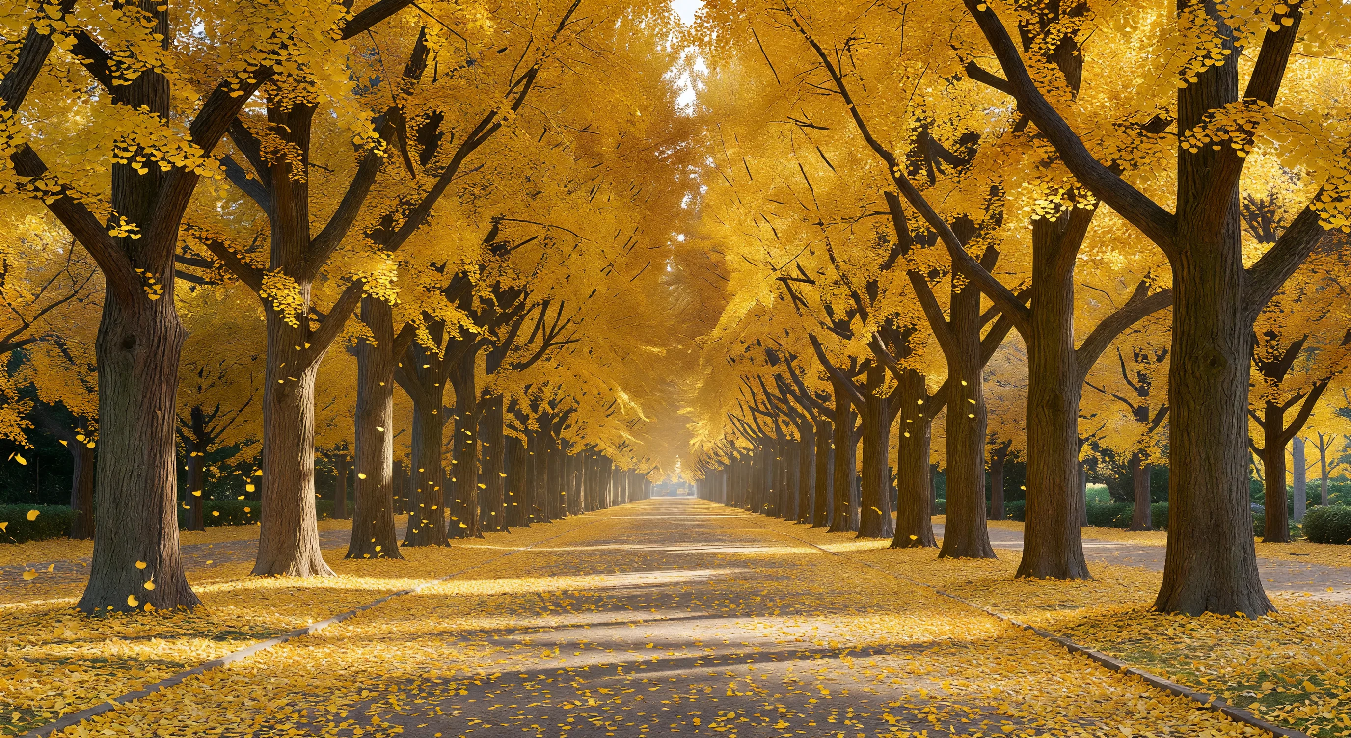 Ginkgo avenue Meiji Jingu