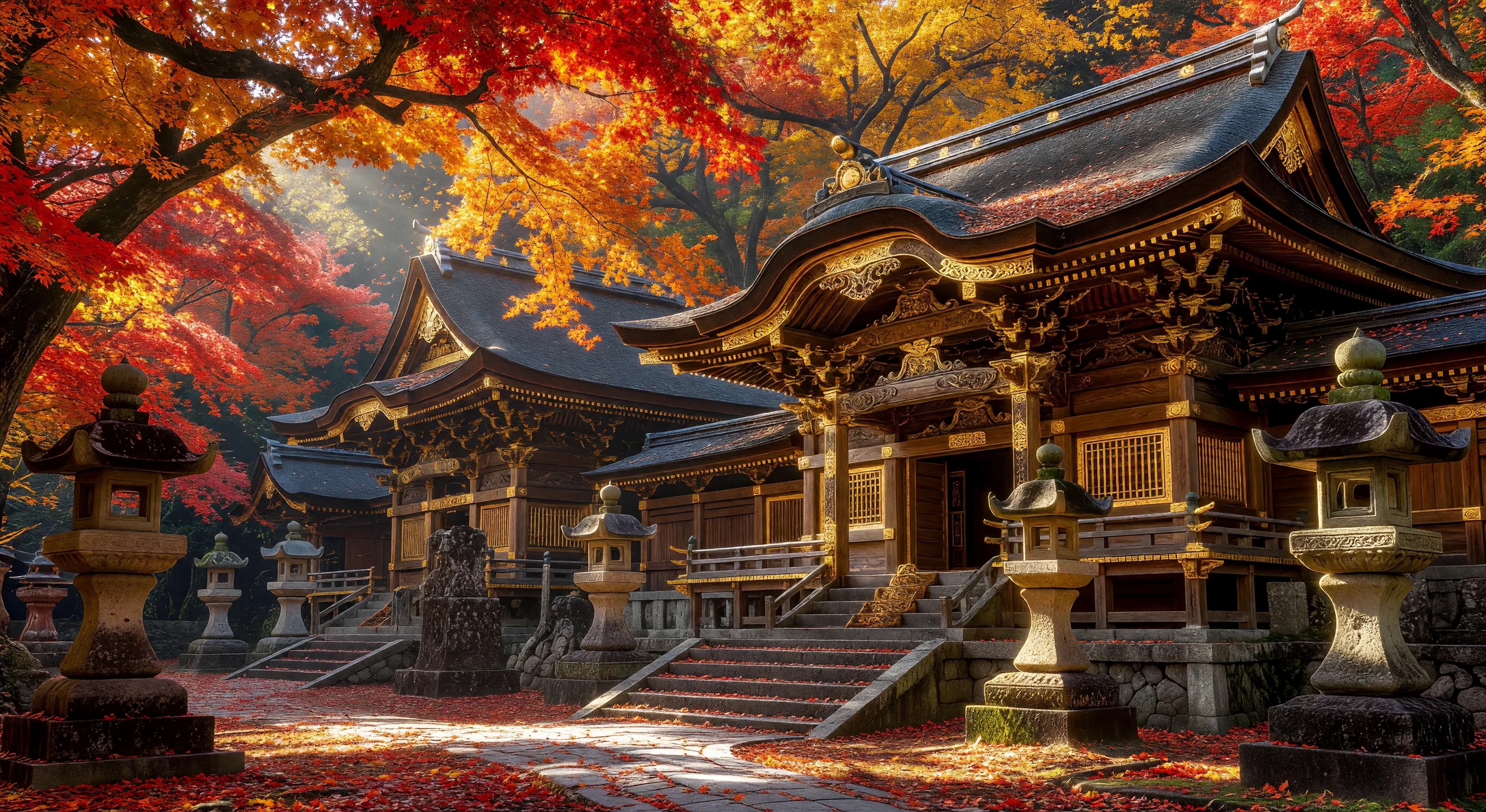 Nikko shrine foliage